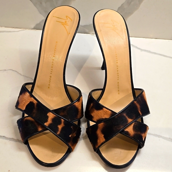 GIUSEPPE ZANOTTI HIGH HEEL MULES - Picture 3 of 6